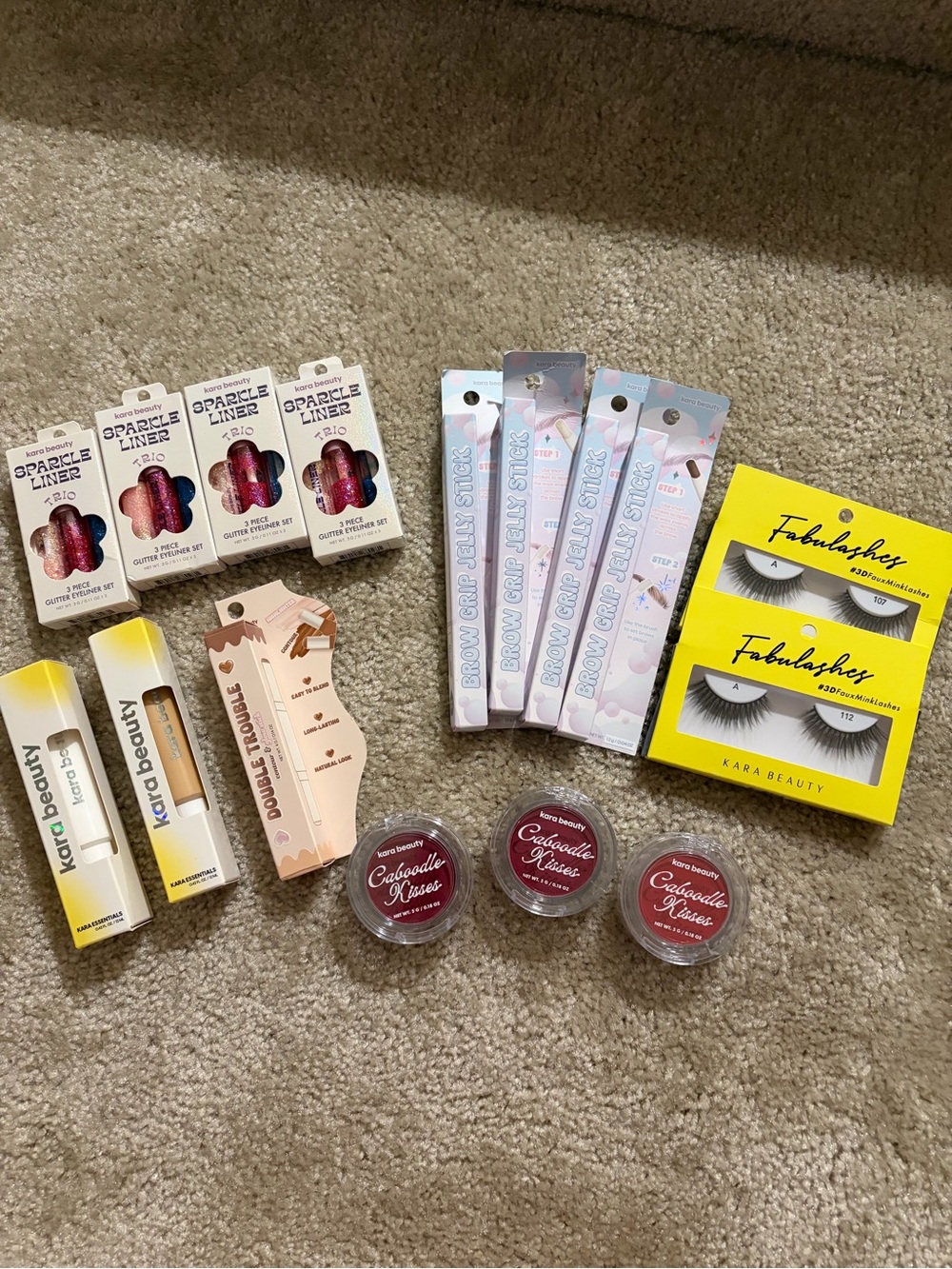 Kara Beauty Makeup Bundle 16Pc NWT